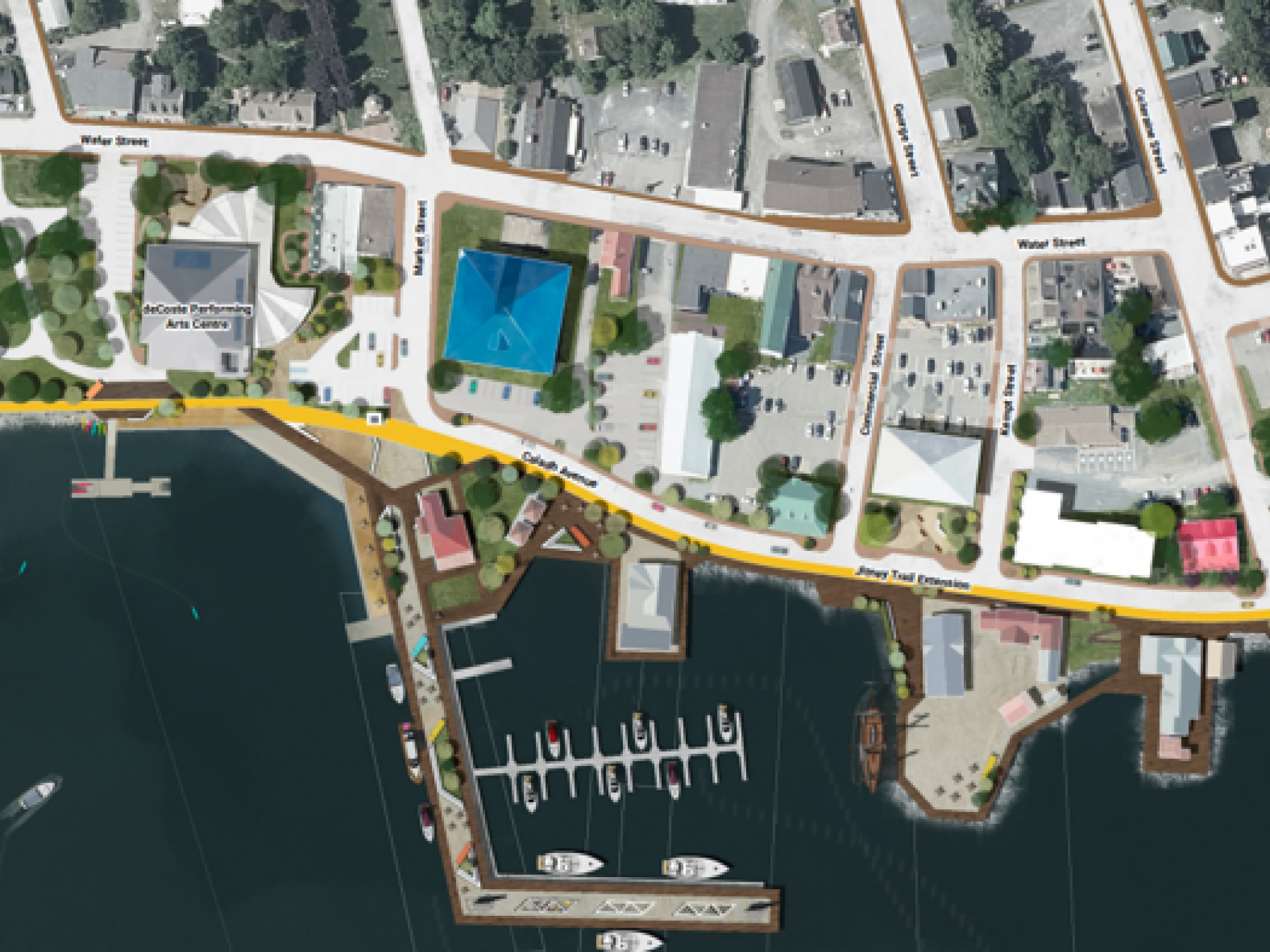 Pictou site plan
